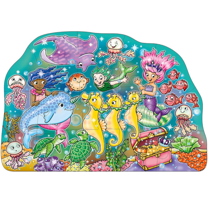 Mermaid fun puzzle