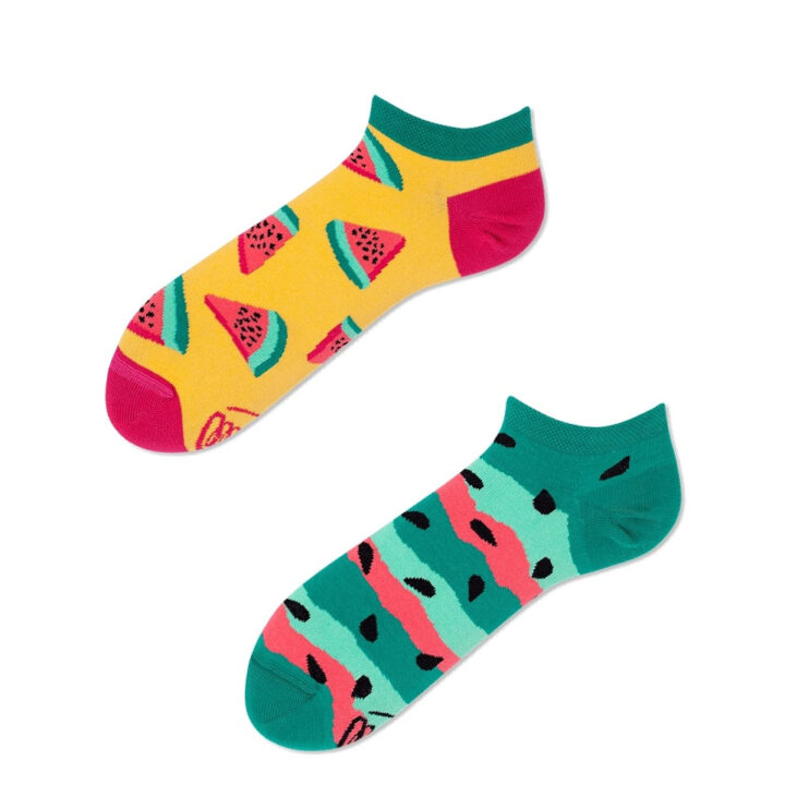 watermelon splash low socks