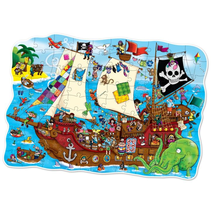 Pirate ship puzzle