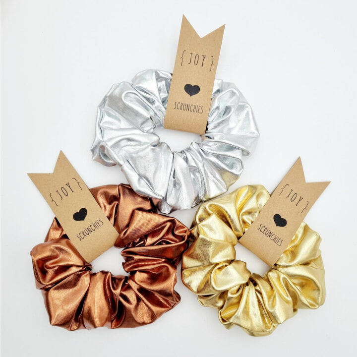 Scrunchies Metallic