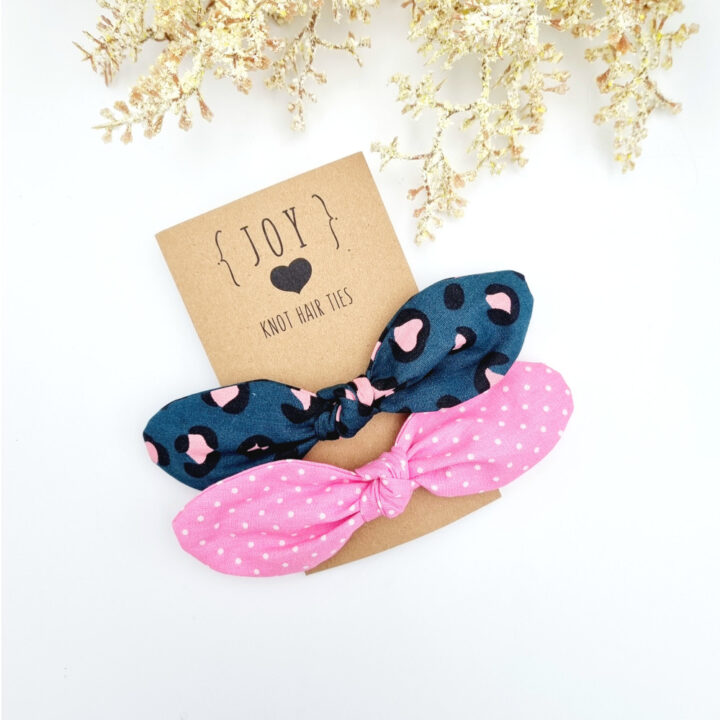 Knot Hair Ties – Leopard Love