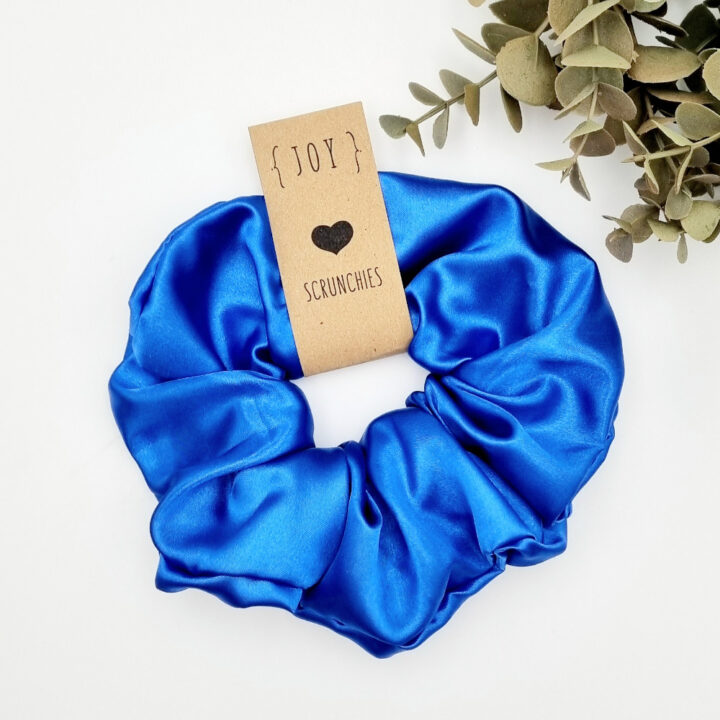 ROYAL BLUE XL SCRUNCHIE