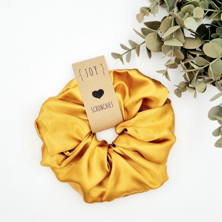 ΜΠΕΖ ΧΡΥΣΟ XL SCRUNCHIE