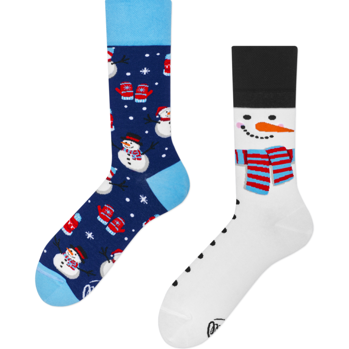 snowman socks